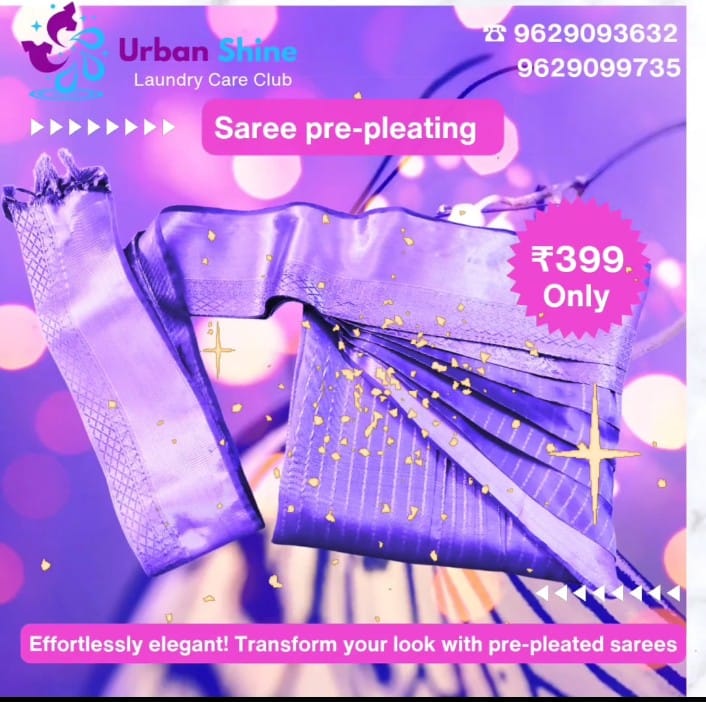 Saree Pre-pleating @ ₹ 399 only